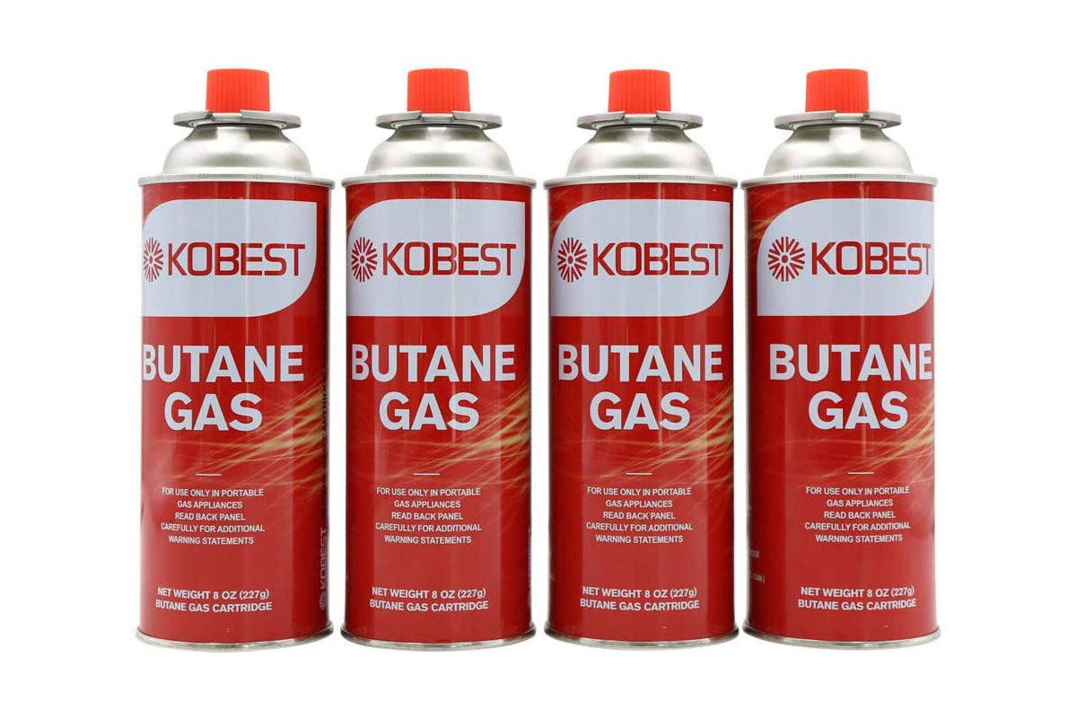 Protable Butane Gas, 8oz (Pack of 4) 燃气罐